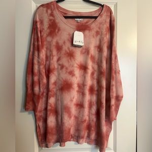 Wonderly Womens Plus Sweater Long Sleeve Top 1x